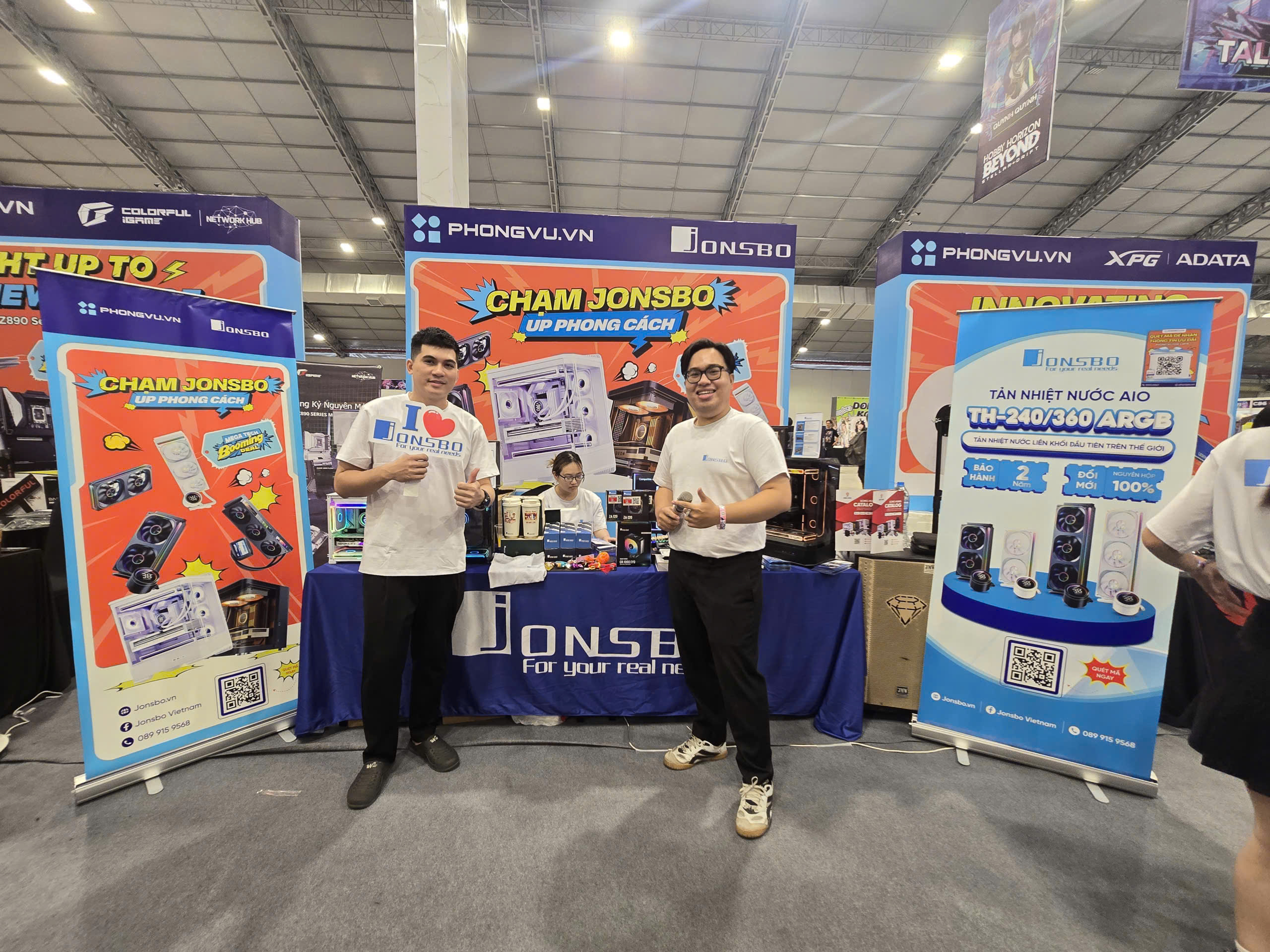 JONSBO GHI DẤU ẤN TẠI MEGA TECH x HOBBY HORIZON 2025