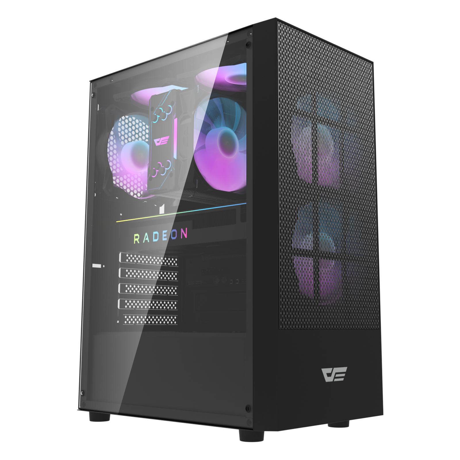 Vỏ case máy tính DarkFlash A290 (Mid Tower/ Đen)