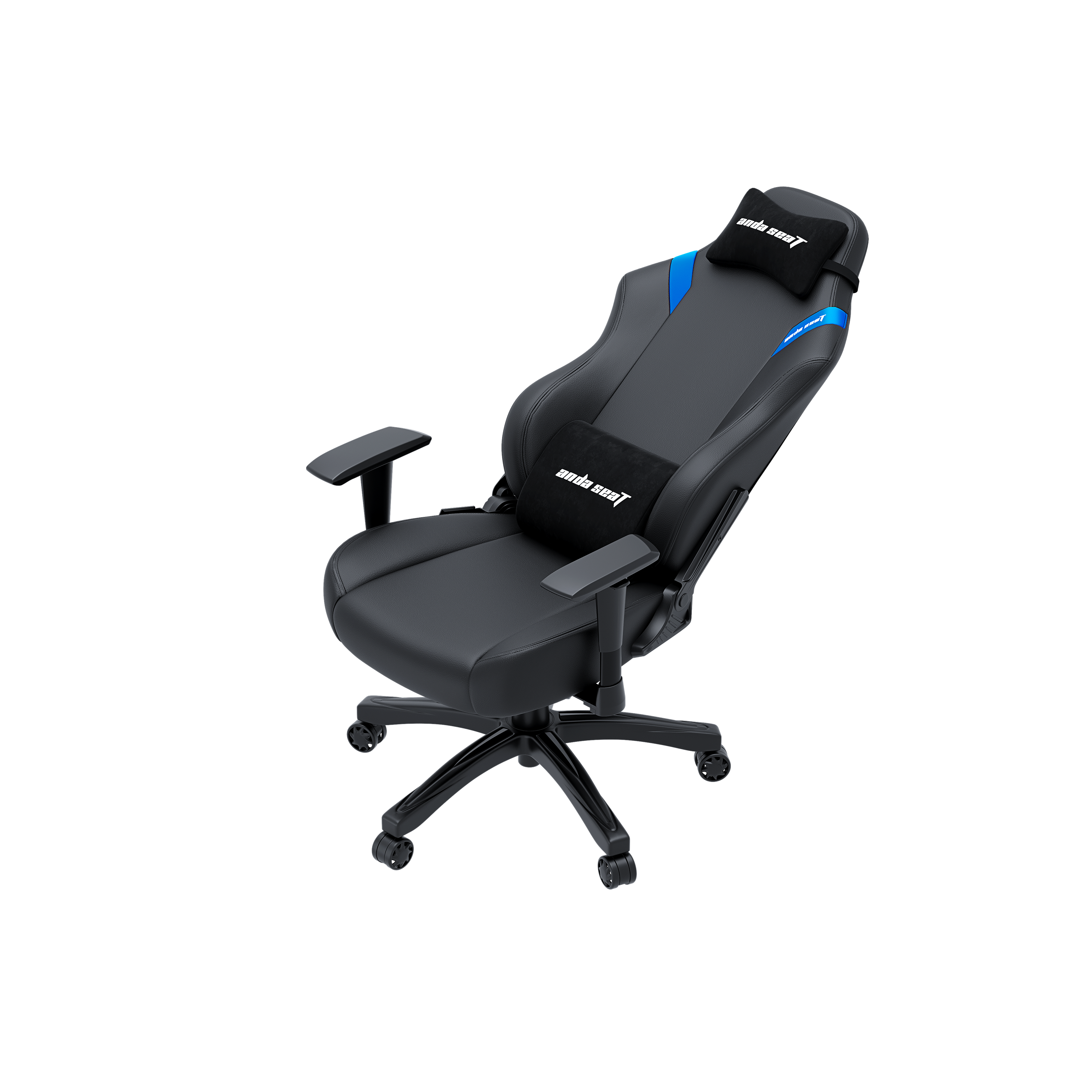 Ghế Gaming AndaSeat Luna Series Black Blue AD18-44-BS-PV