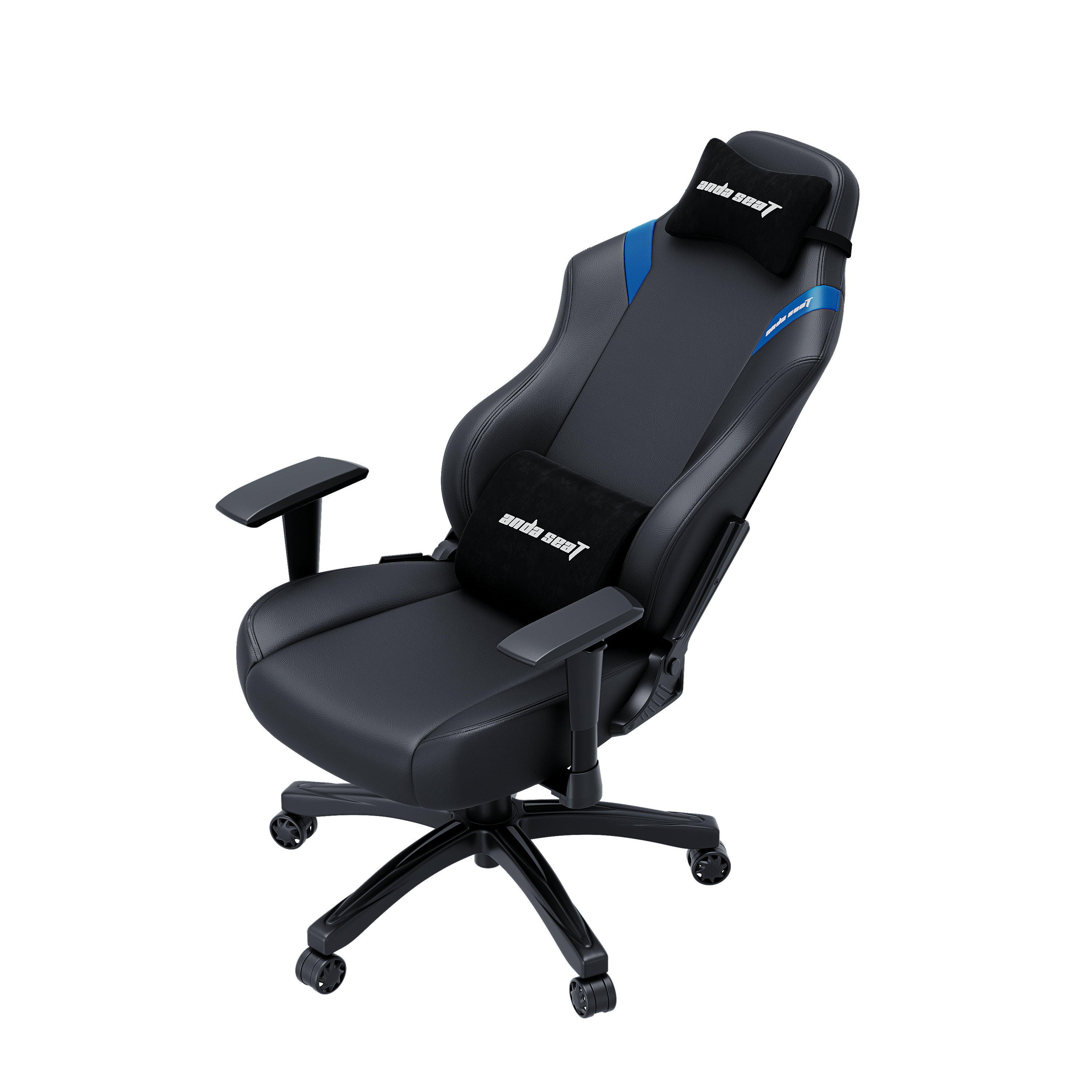 Ghế Gaming AndaSeat Luna Series Black Blue AD18-44-BS-PV