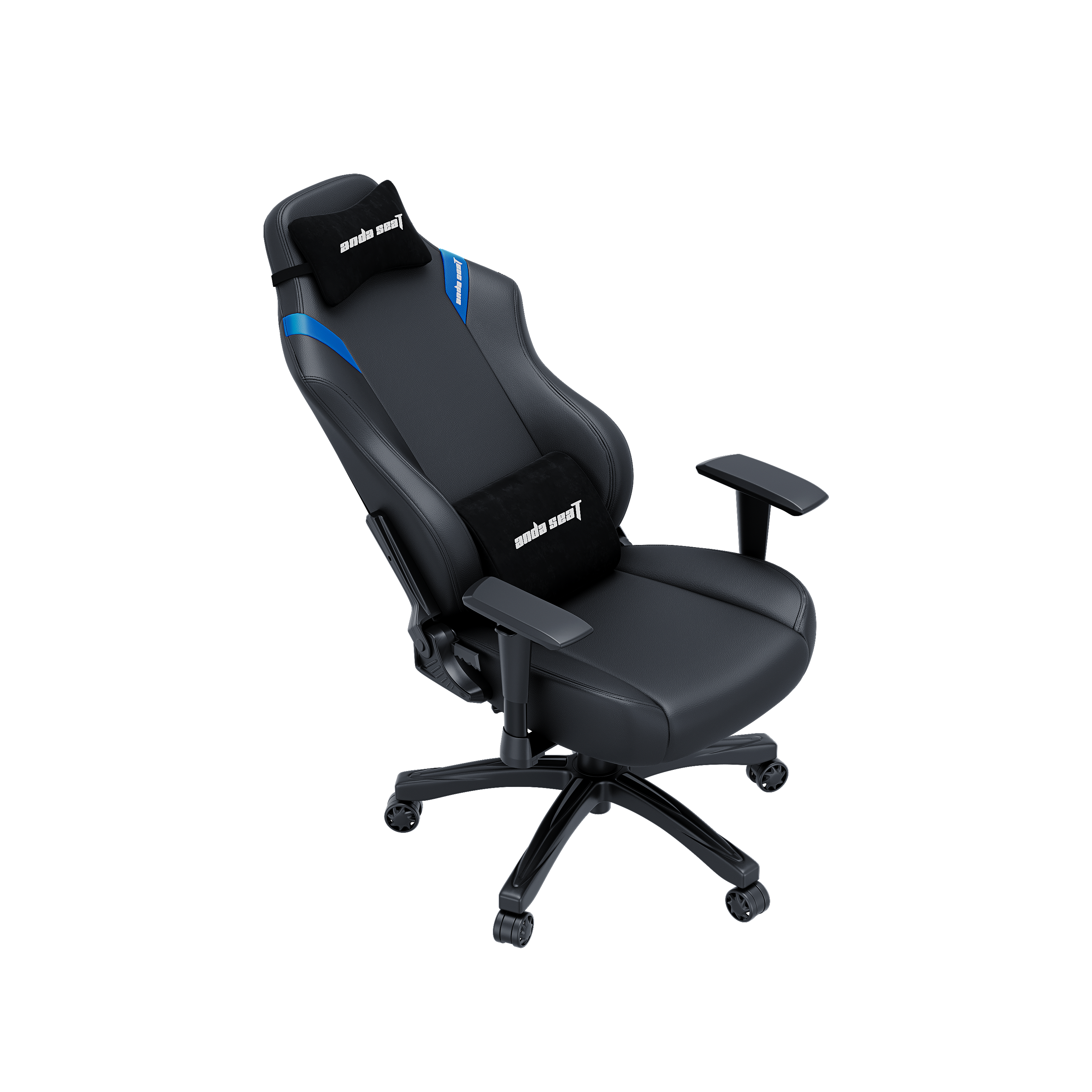 Ghế Gaming AndaSeat Luna Series Black Blue AD18-44-BS-PV