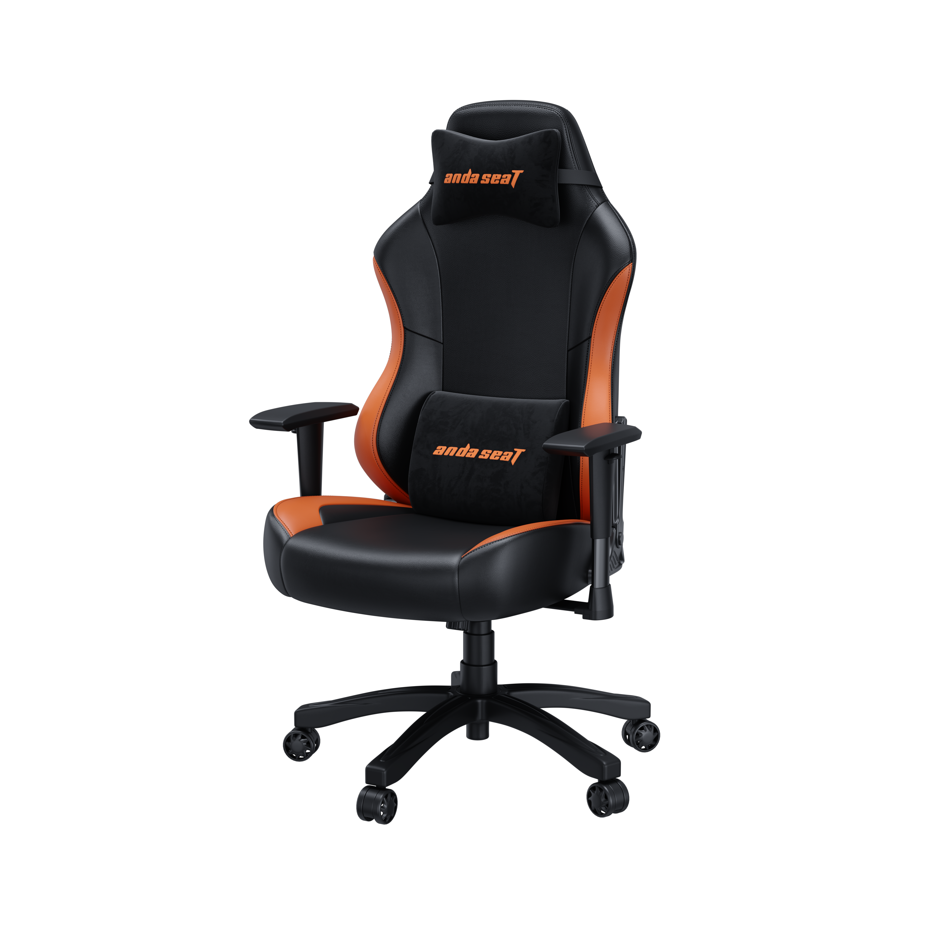 Ghế Gaming AndaSeat Luna Series Black Orange AD18-48-BO-PV