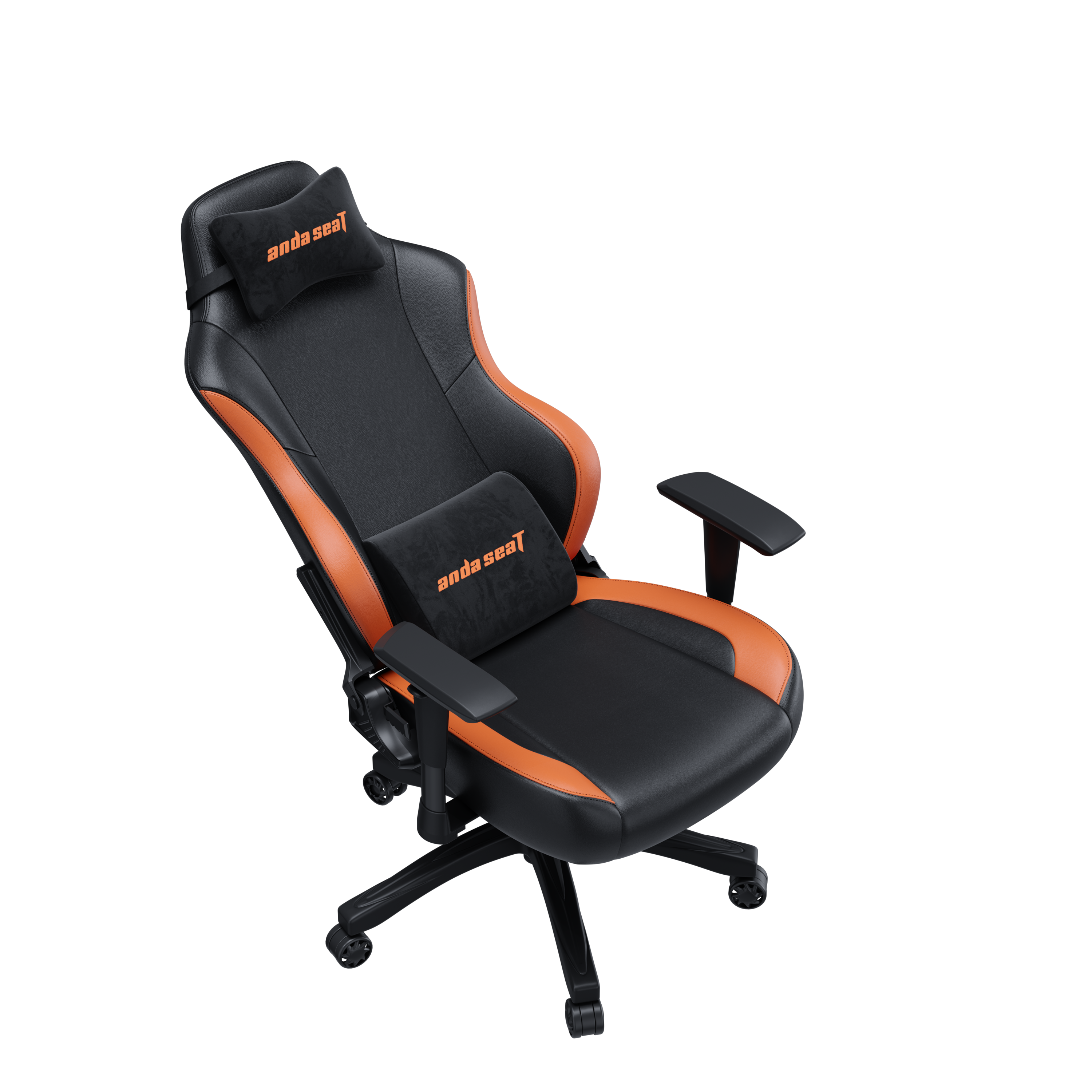 Ghế Gaming AndaSeat Luna Series Black Orange AD18-48-BO-PV