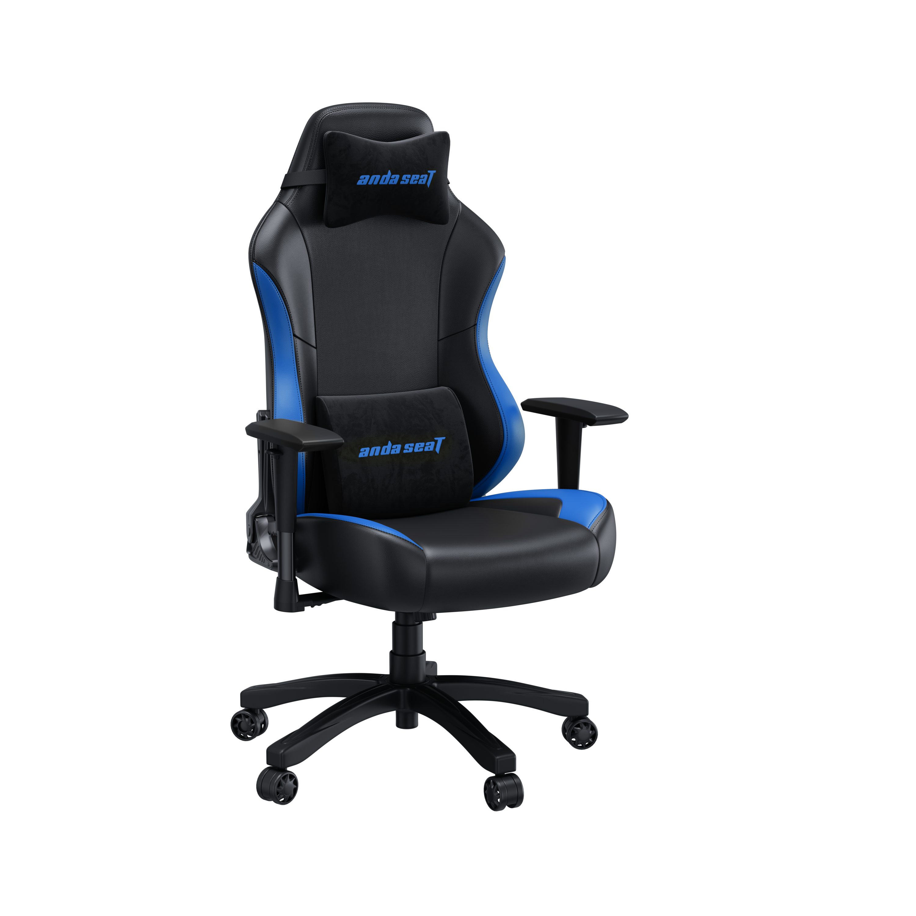 Ghế Gaming AndaSeat Luna Series Black Blue AD18-48-BS-PV