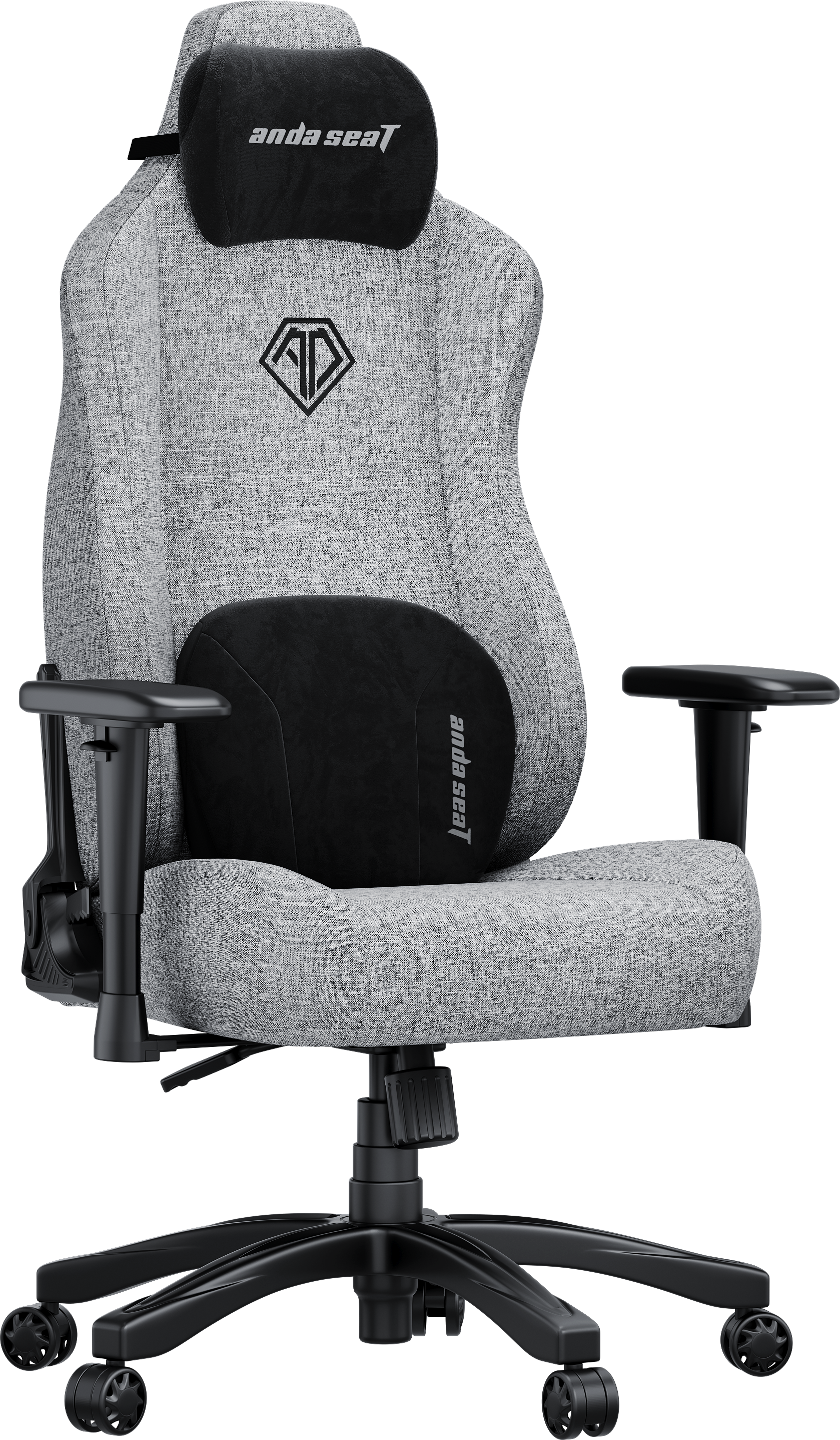Ghế Gaming AndaSeat Novis Series Grey AD23-L-01-G-F