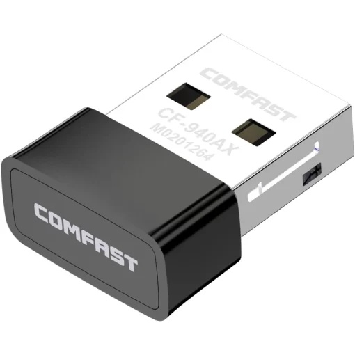 Bộ chuyển đổi USB COMFAST CF-940AX WiFi6 AX300 286Mbps 2.4GHz