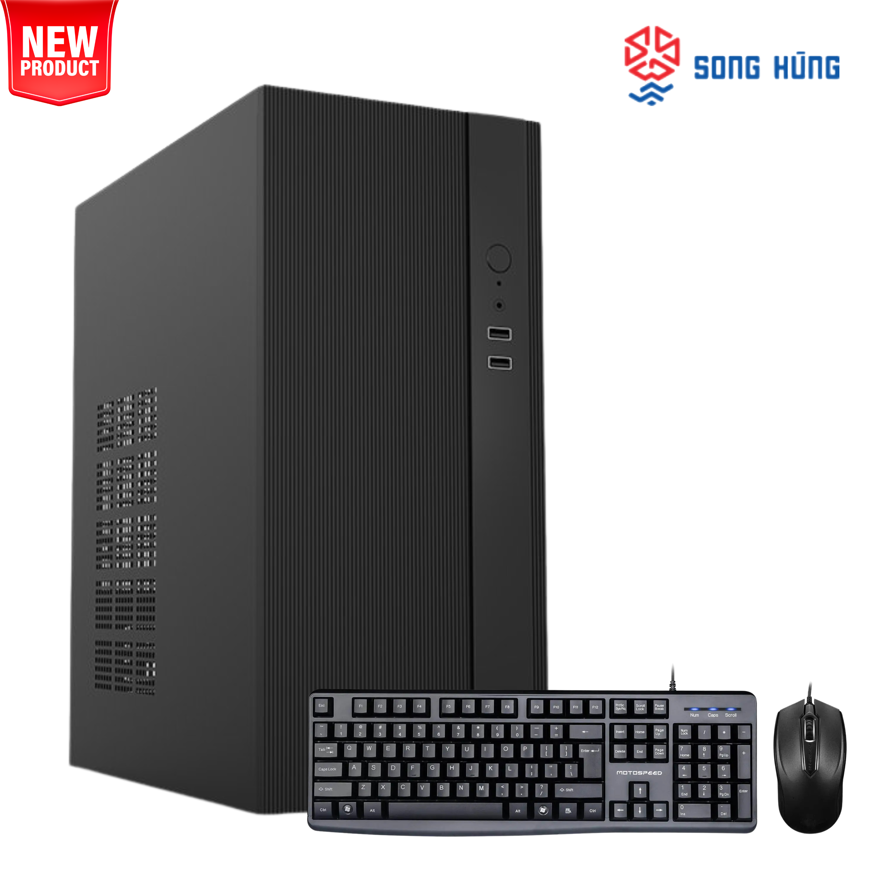 PC SONG HÙNG SH-12400i (I5 12400/H610MS/8GB/500GB SSD)