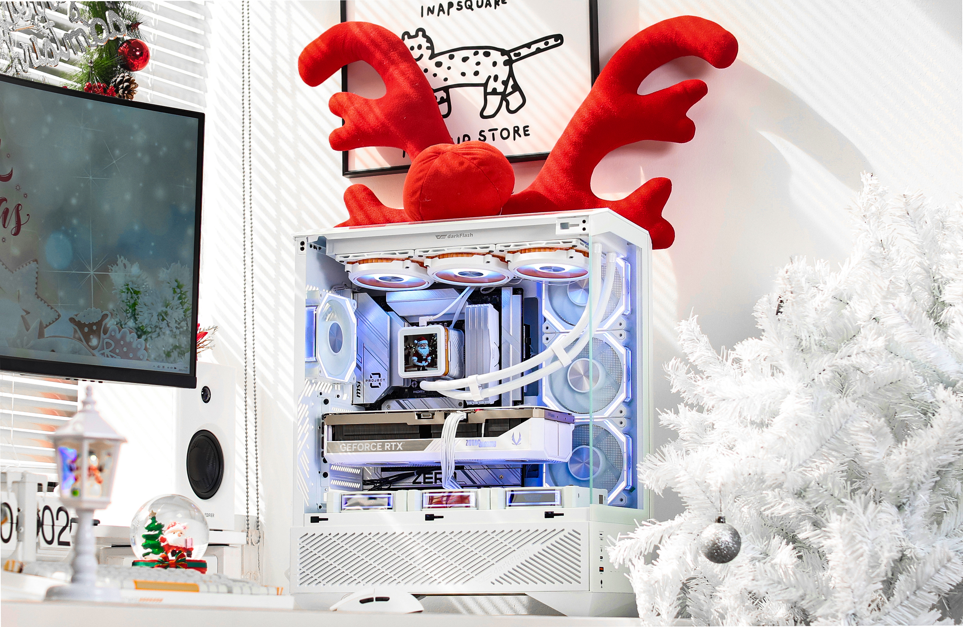 Giáng Sinh Rực Rỡ Cùng darkFlash – Thẩm mỹ cao, Hiệu Năng Mạnh, Giá Tối Ưu