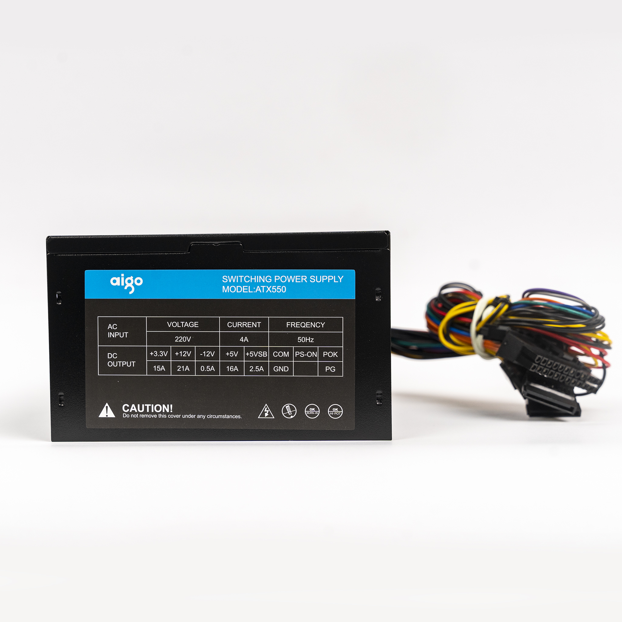 NGUỒN MÁY TÍNH AIGO ATX550