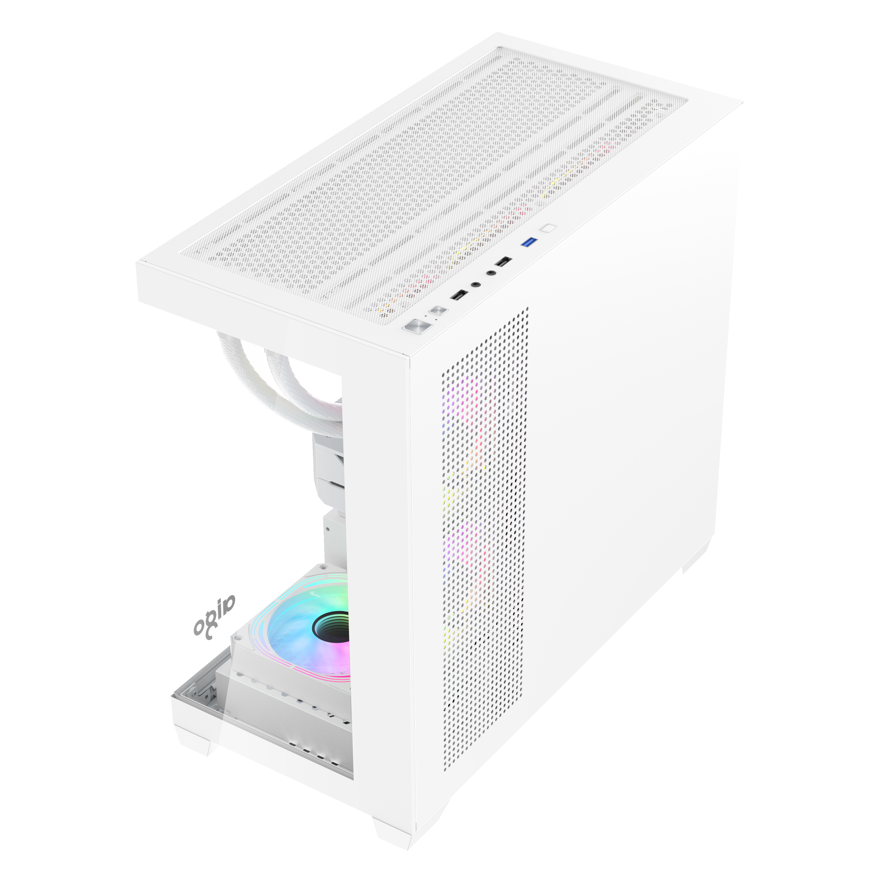 VỎ CASE GAMING M-ATX AIGO CM218