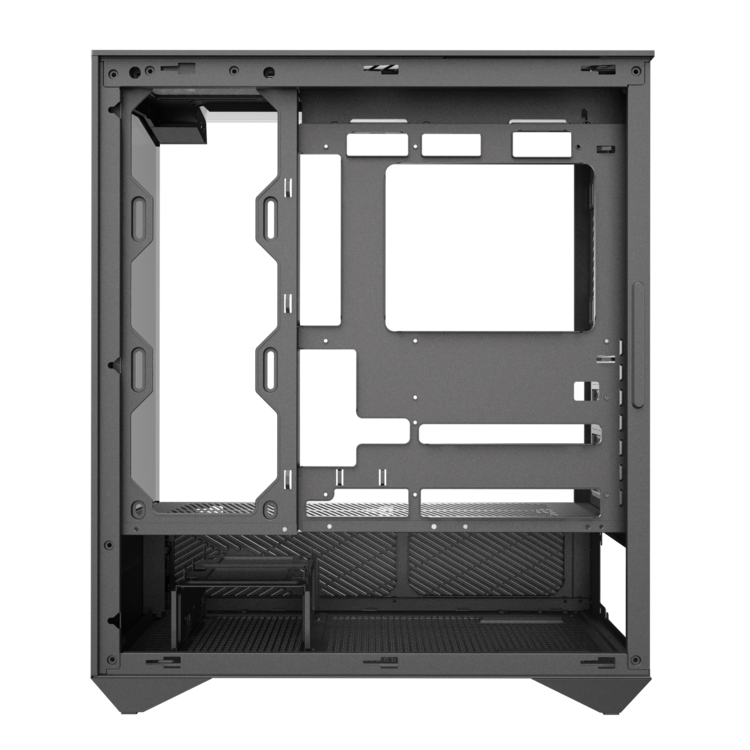 VỎ CASE PC DARKFLASH DY460 BLACK/WHITE