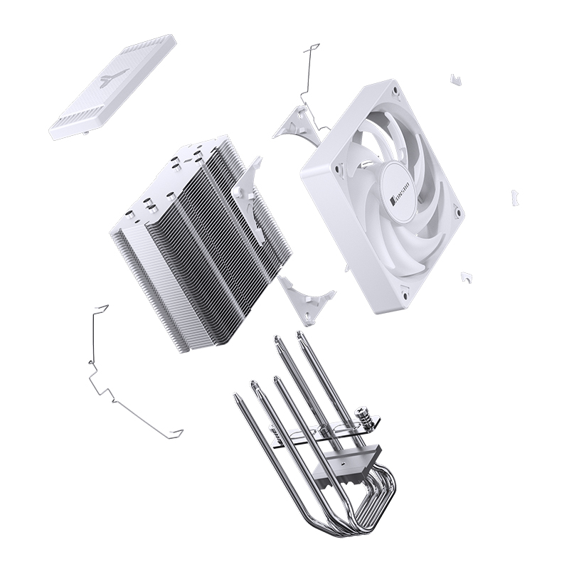 TẢN NHIỆT KHÍ JONSBO CR-1000 EVO ARGB BLACK/WHITE TẢN NHIỆT KHÍ JONSBO CR-1000 EVO ARGB BLACK/WHITE
