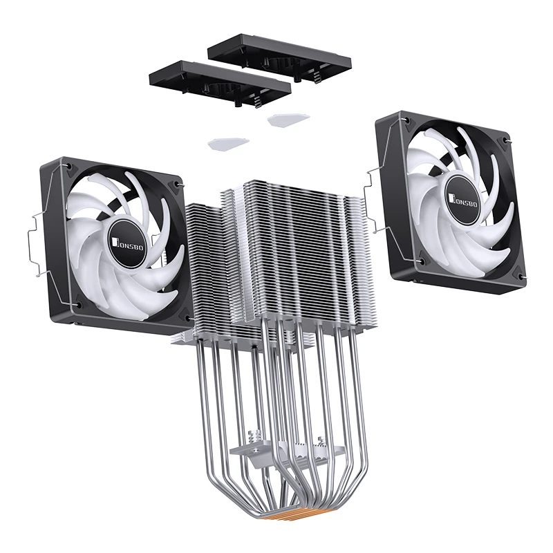 TẢN NHIỆT KHÍ JONSBO CR-3000E ARGB BLACK/WHITE