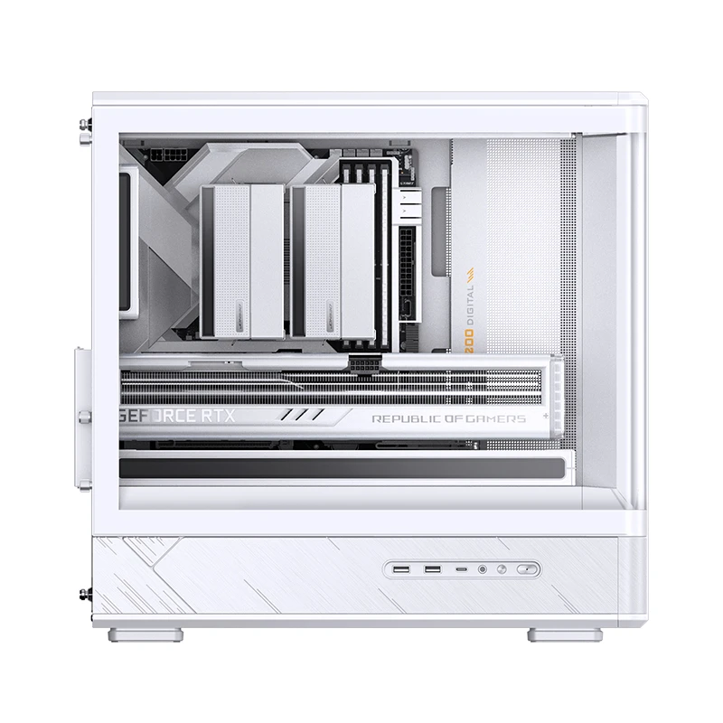 VỎ CASE PC JONSBO M-ATX D200 BLACK/WHITE VỎ CASE PC JONSBO M-ATX D200 BLACK/WHITE