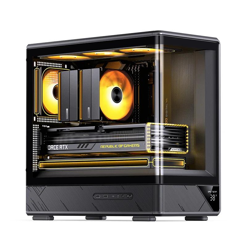 VỎ CASE PC JONSBO M-ATX D200 BLACK/WHITE