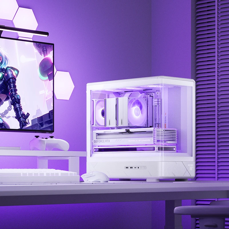 VỎ CASE PC JONSBO M-ATX D200 BLACK/WHITE VỎ CASE PC JONSBO M-ATX D200 BLACK/WHITE