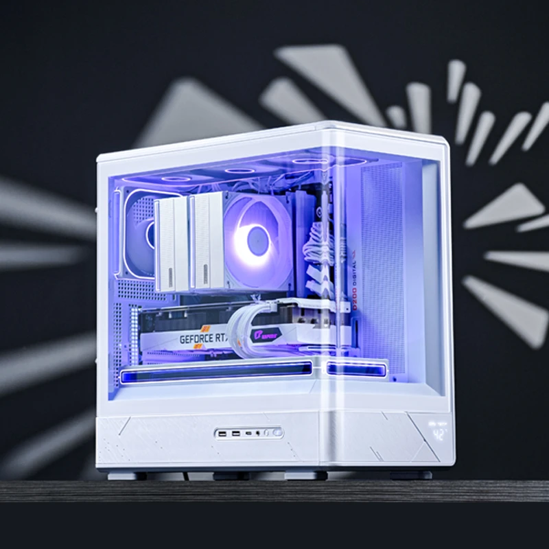 VỎ CASE PC JONSBO M-ATX D200 BLACK/WHITE VỎ CASE PC JONSBO M-ATX D200 BLACK/WHITE