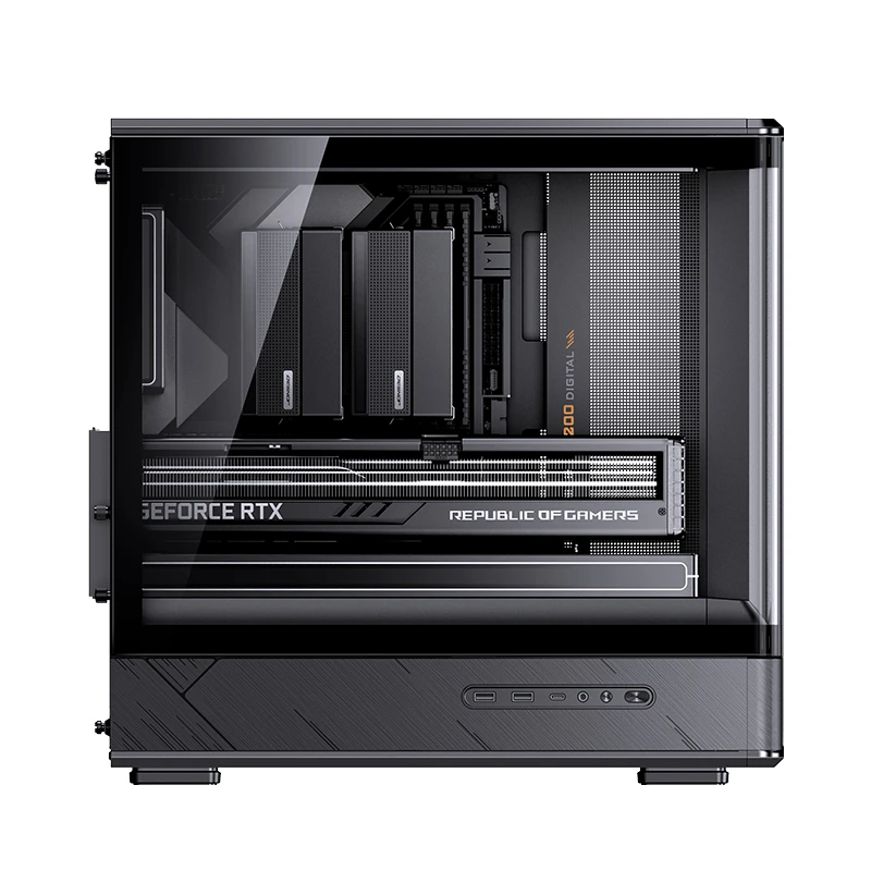 VỎ CASE PC JONSBO M-ATX D200 BLACK/WHITE VỎ CASE PC JONSBO M-ATX D200 BLACK/WHITE
