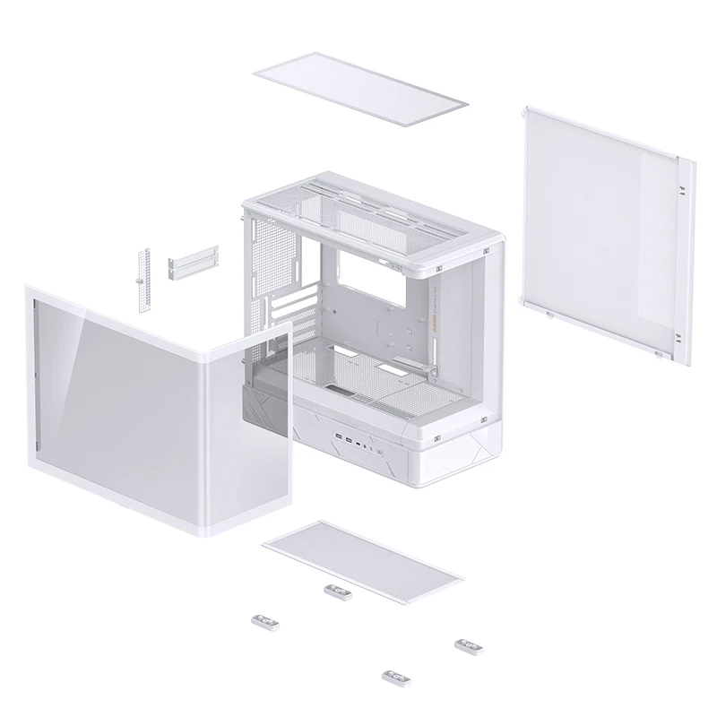 VỎ CASE PC JONSBO M-ATX D200 BLACK/WHITE VỎ CASE PC JONSBO M-ATX D200 BLACK/WHITE