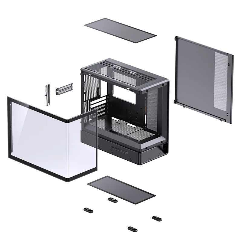 VỎ CASE PC JONSBO M-ATX D200 BLACK/WHITE VỎ CASE PC JONSBO M-ATX D200 BLACK/WHITE