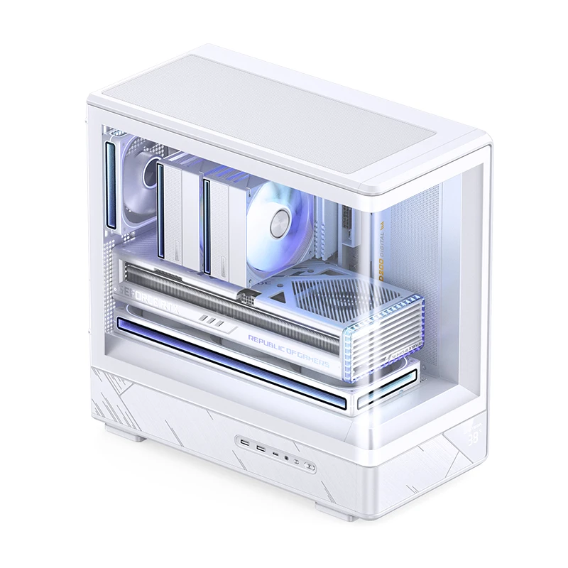 VỎ CASE PC JONSBO M-ATX D200 BLACK/WHITE VỎ CASE PC JONSBO M-ATX D200 BLACK/WHITE