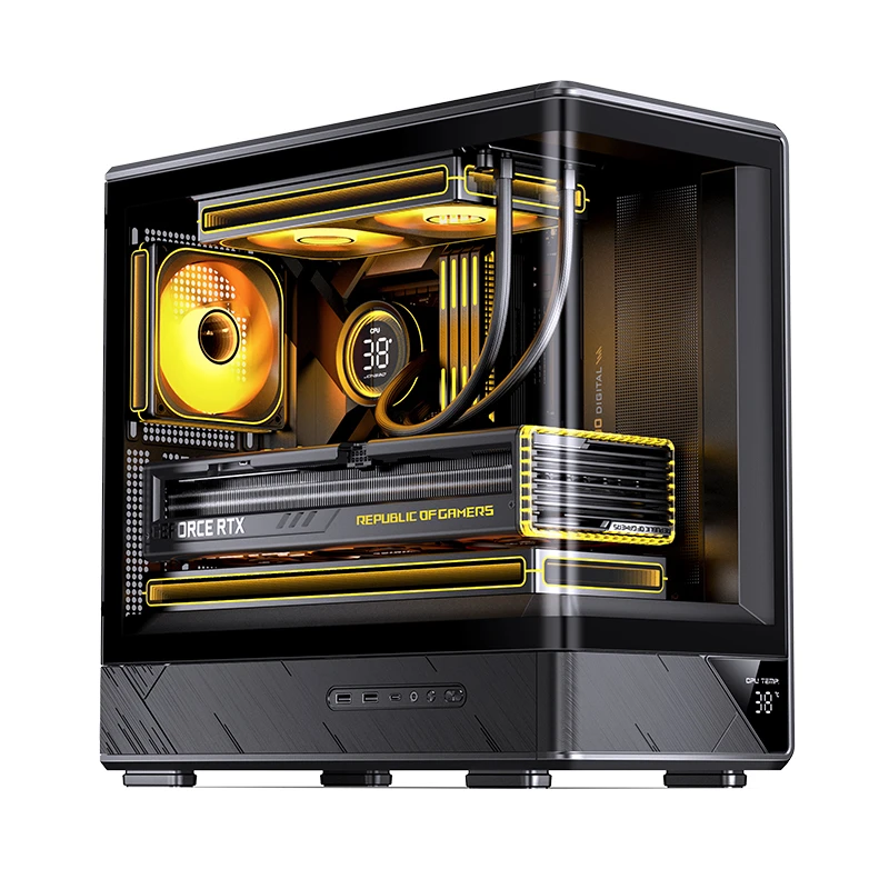 VỎ CASE PC JONSBO M-ATX D200 BLACK/WHITE VỎ CASE PC JONSBO M-ATX D200 BLACK/WHITE