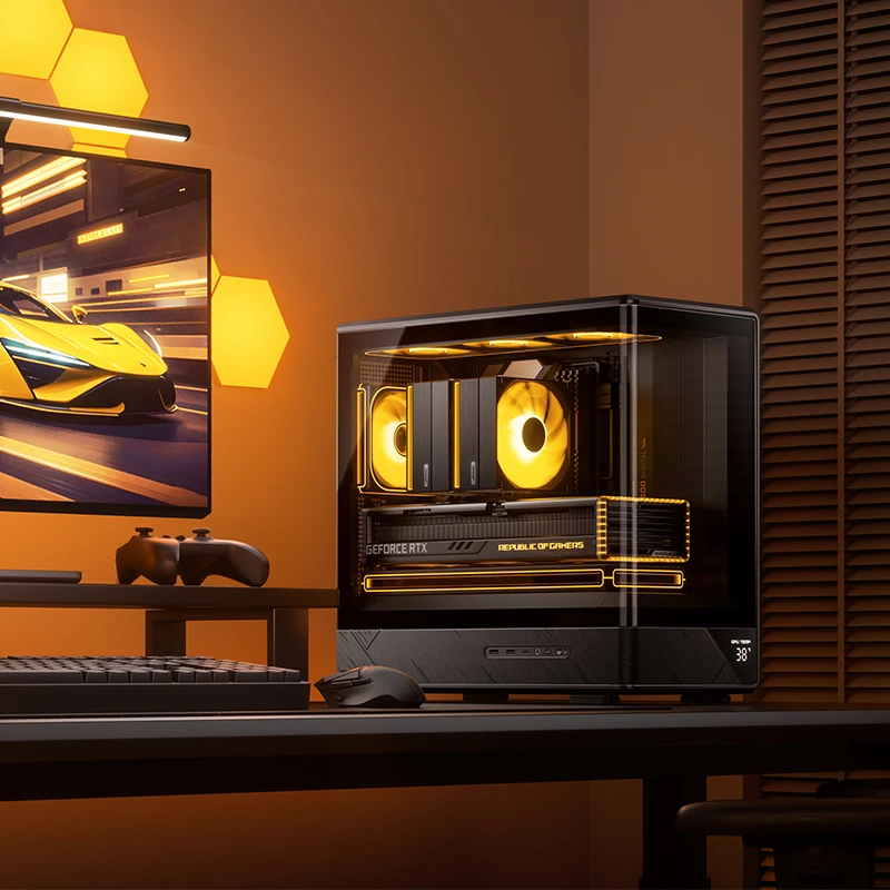 VỎ CASE PC JONSBO M-ATX D200 BLACK/WHITE VỎ CASE PC JONSBO M-ATX D200 BLACK/WHITE