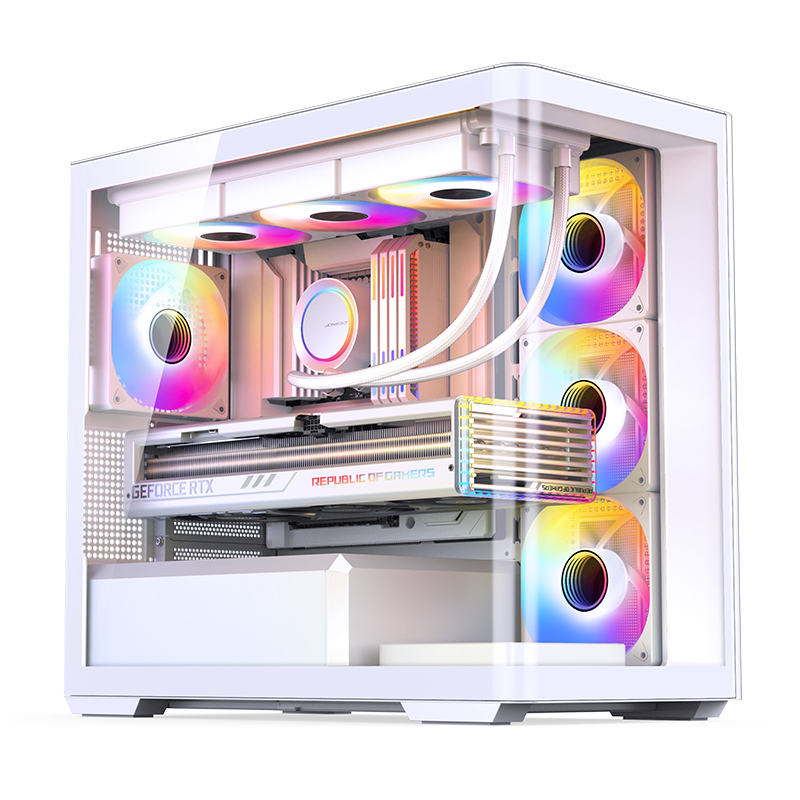 VỎ CASE PC JONSBO D300 BLACK/WHITE