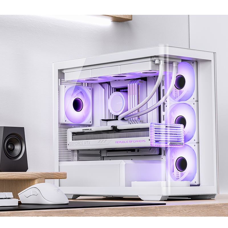 VỎ CASE PC JONSBO D300 BLACK/WHITE