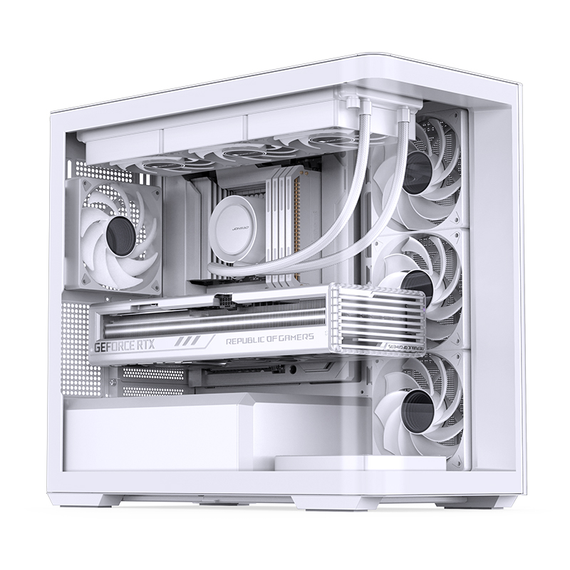 VỎ CASE PC JONSBO D300 BLACK/WHITE