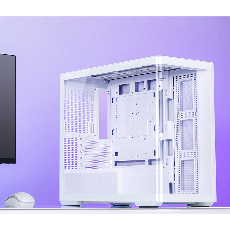 VỎ CASE PC JONSBO D300 BLACK/WHITE