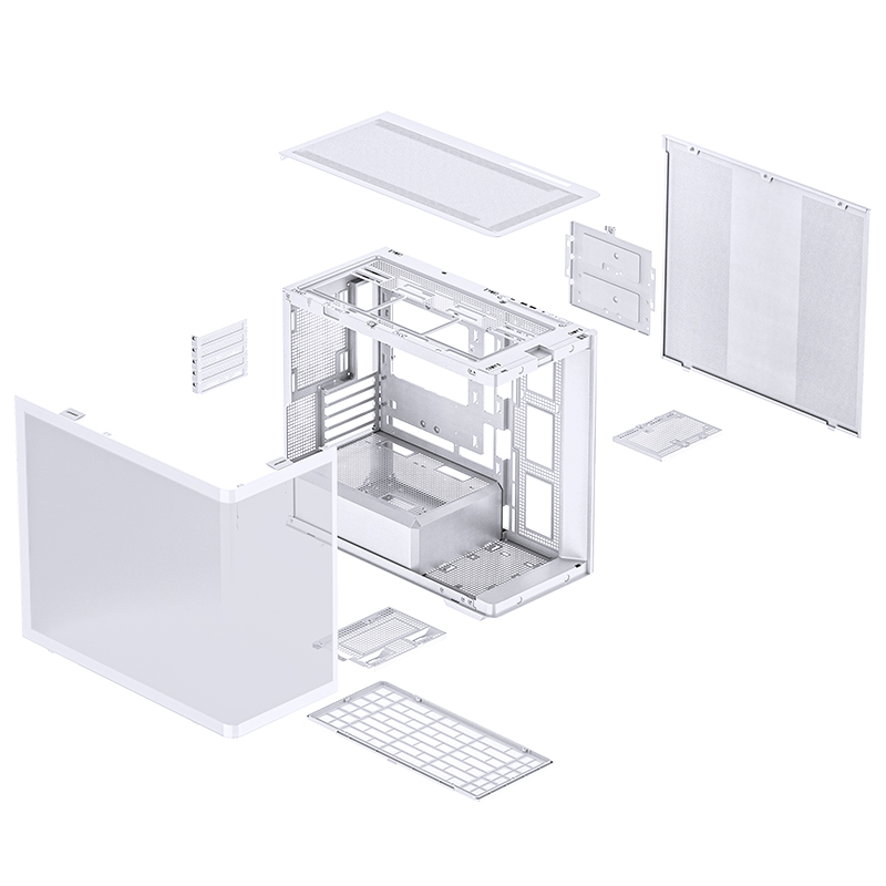 VỎ CASE PC JONSBO D300 BLACK/WHITE