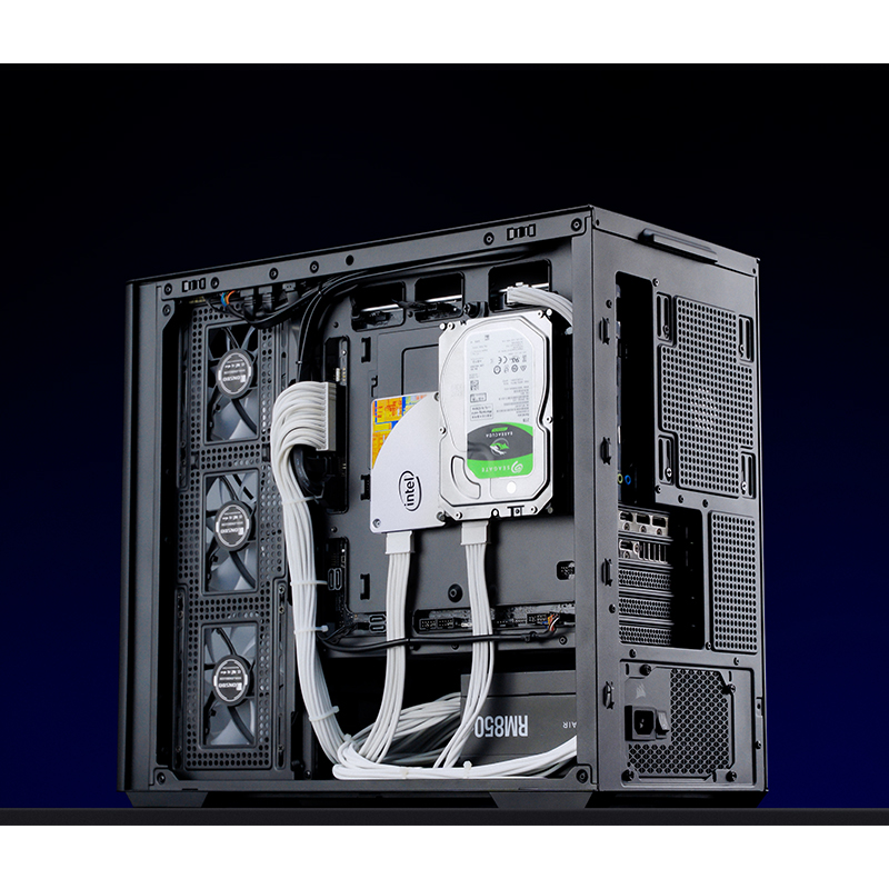 VỎ CASE PC JONSBO D300 BLACK/WHITE