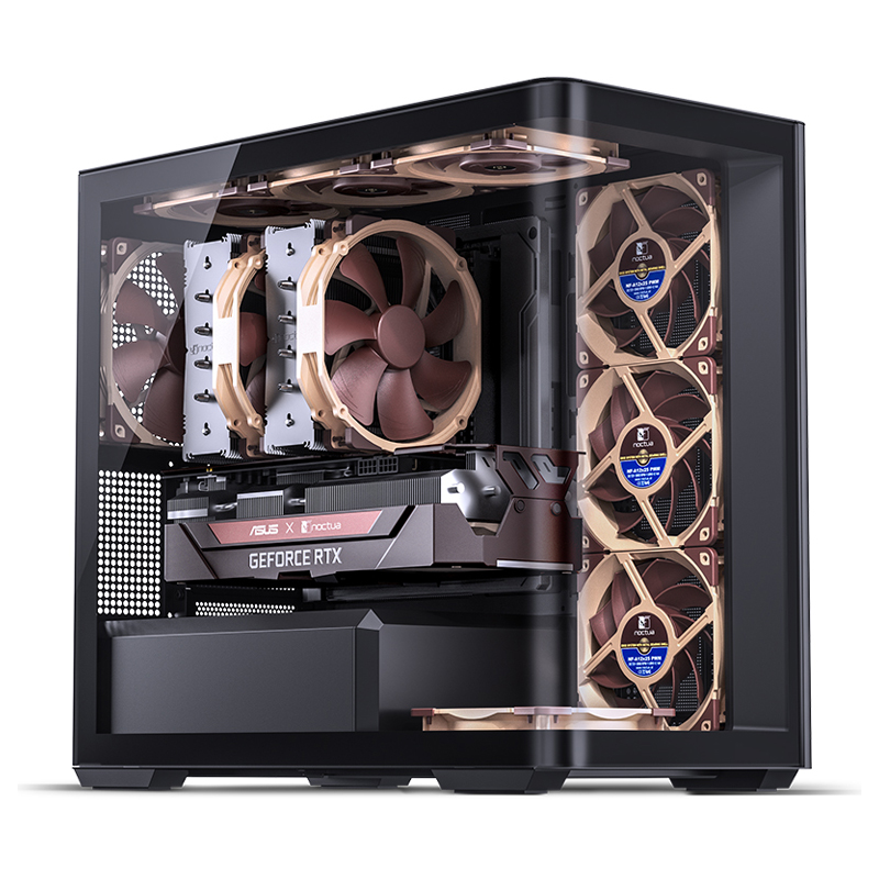 VỎ CASE PC JONSBO D300 BLACK/WHITE