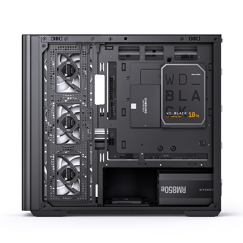 VỎ CASE PC JONSBO D300 BLACK/WHITE