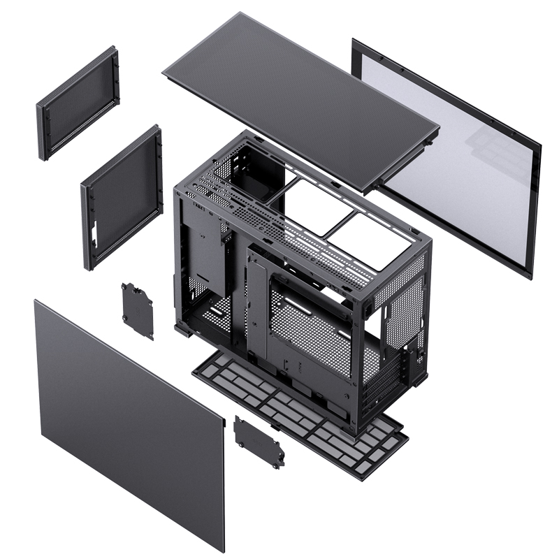 VỎ CASE PC JONSBO D31 MESH BLACK