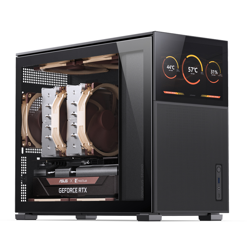 VỎ CASE PC JONSBO D31 MESH SCREEN BLACK