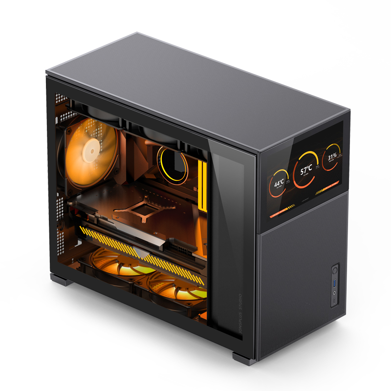 VỎ CASE PC JONSBO D31 MESH SCREEN BLACK