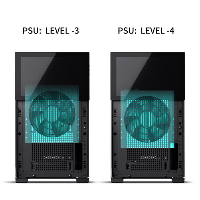 VỎ CASE PC JONSBO D31 MESH SCREEN BLACK