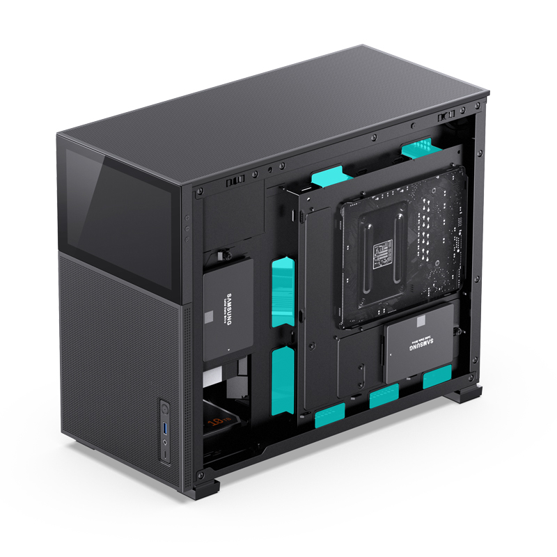 VỎ CASE PC JONSBO D31 MESH SCREEN BLACK
