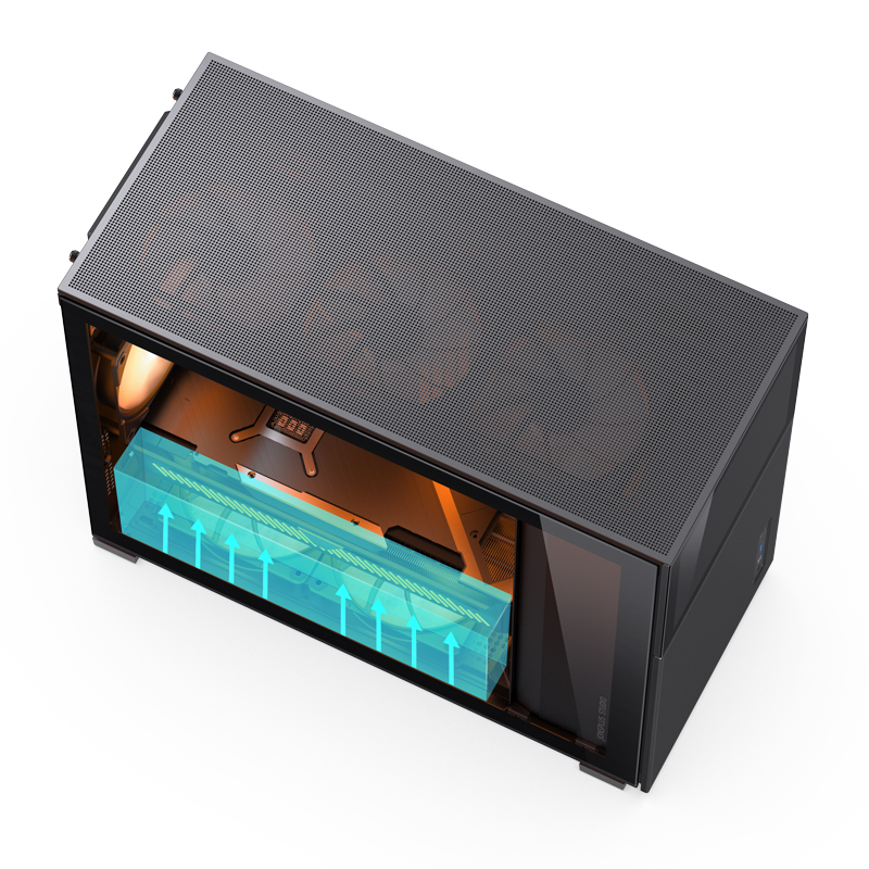 VỎ CASE PC JONSBO D31 MESH SCREEN BLACK