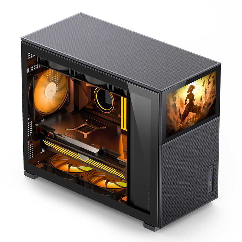 VỎ CASE PC JONSBO D31 MESH SCREEN BLACK