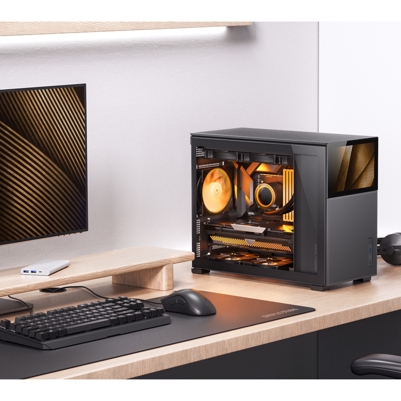 VỎ CASE PC JONSBO D31 MESH SCREEN BLACK