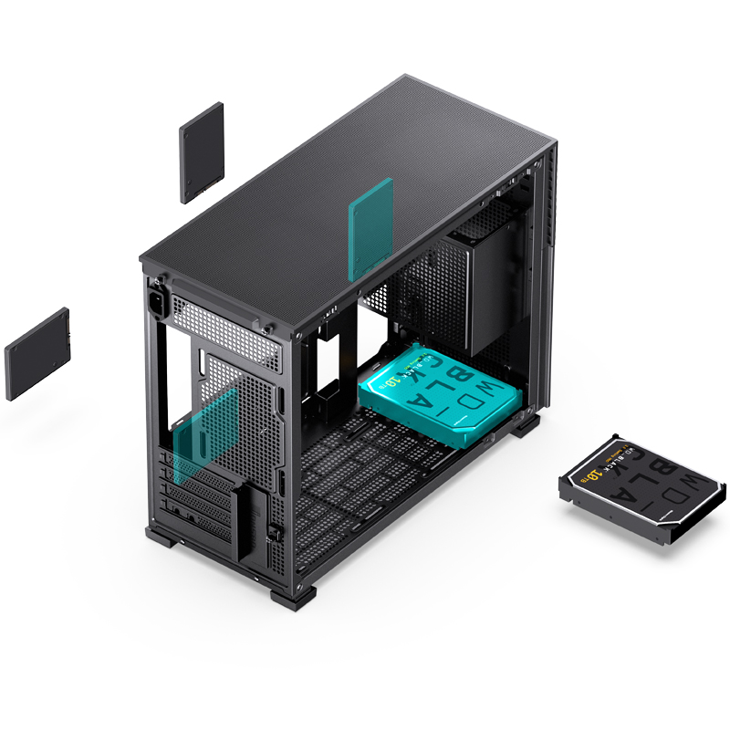 VỎ CASE PC JONSBO D31 MESH SCREEN BLACK