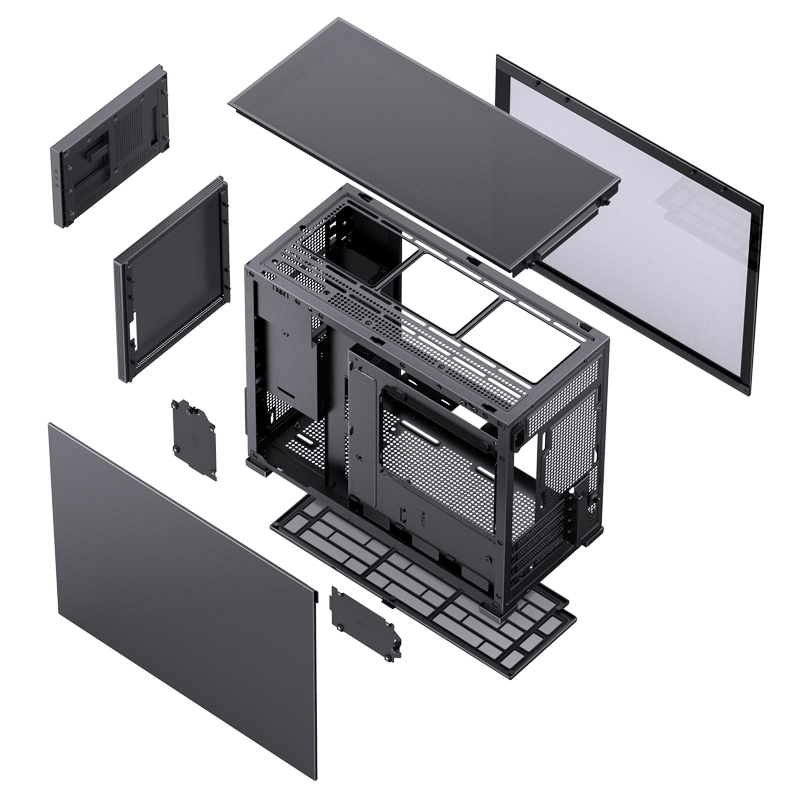 VỎ CASE PC JONSBO D31 MESH SCREEN BLACK