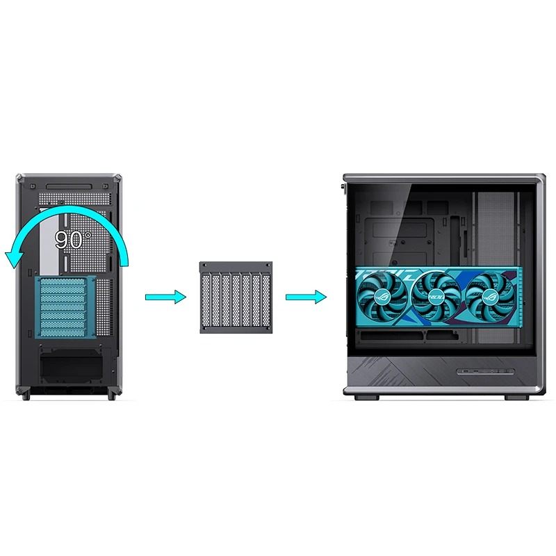 VỎ CASE PC JONSBO D401 BLACK