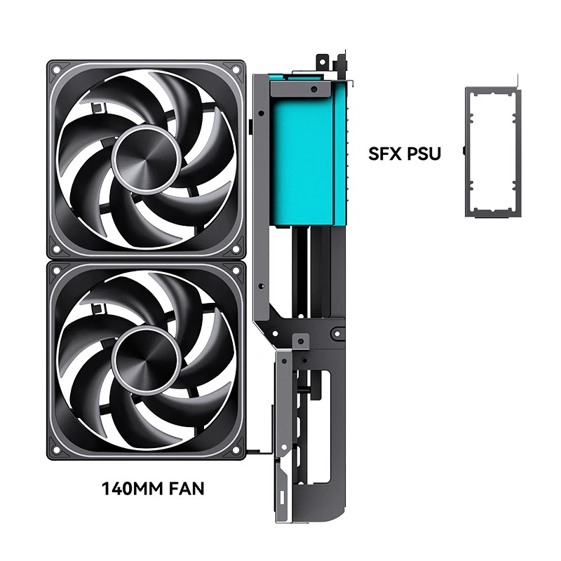 VỎ CASE JONSBO D33 BLACK