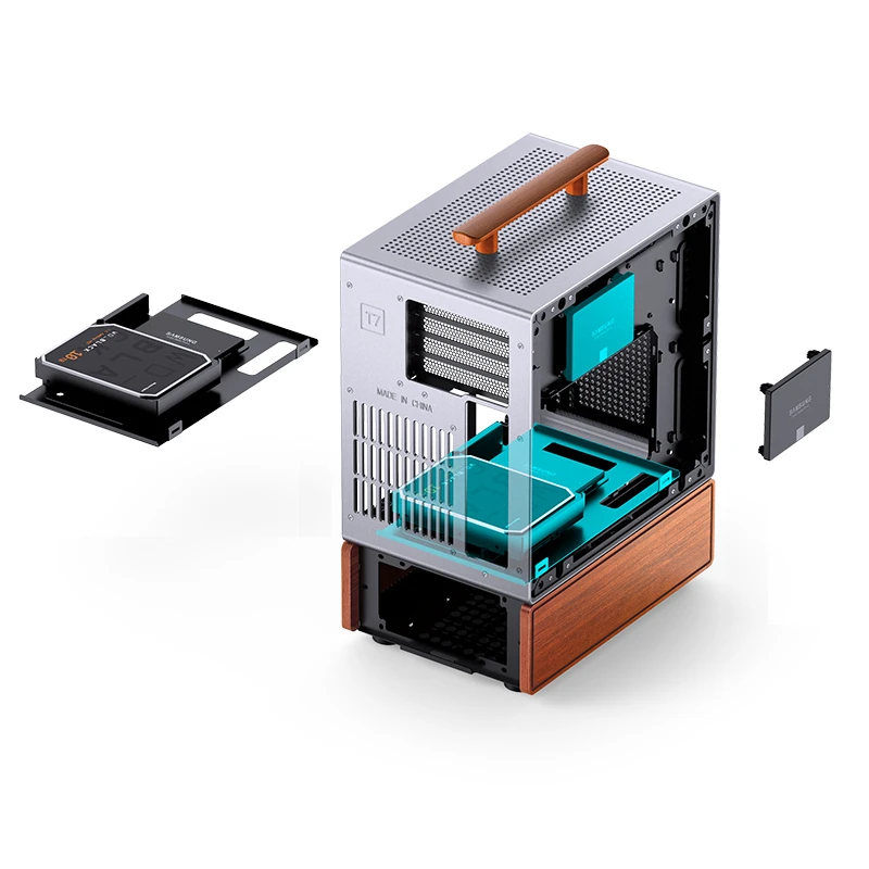 VỎ CASE PC JONSBO T7 BLACK/SILVER VỎ CASE PC JONSBO T7 BLACK/SILVER