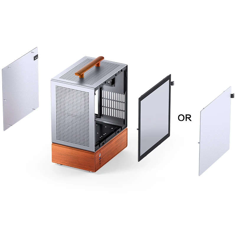 VỎ CASE PC JONSBO T7 BLACK/SILVER VỎ CASE PC JONSBO T7 BLACK/SILVER