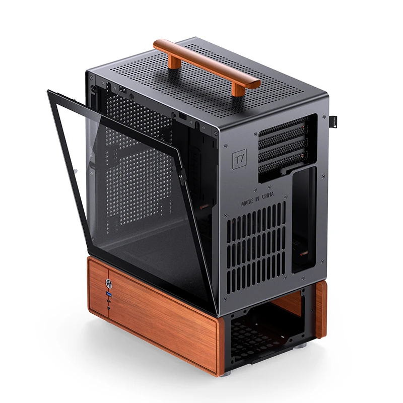 VỎ CASE PC JONSBO T7 BLACK/SILVER VỎ CASE PC JONSBO T7 BLACK/SILVER